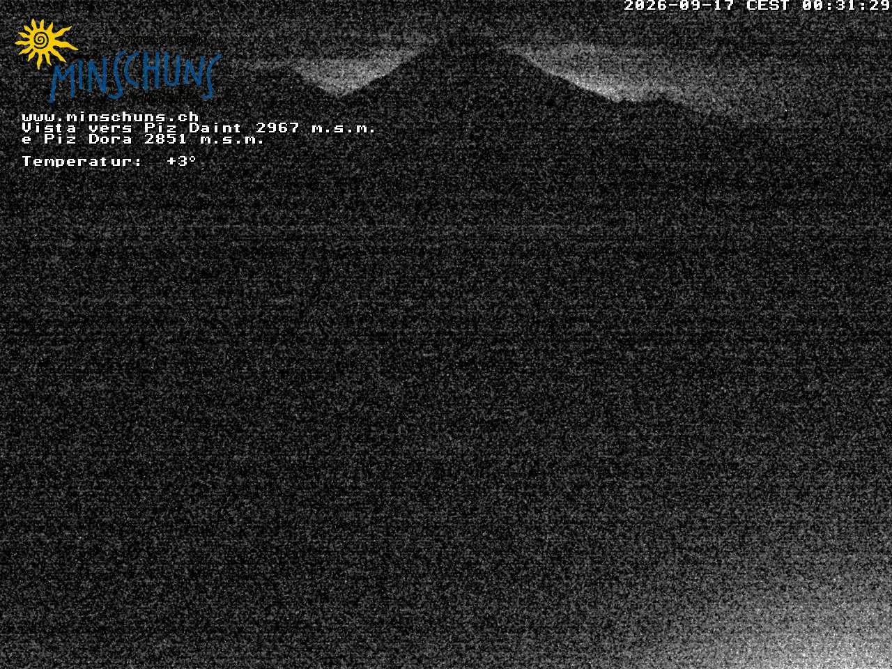 Archiv Foto Webcam Minschuns / Val Müstair