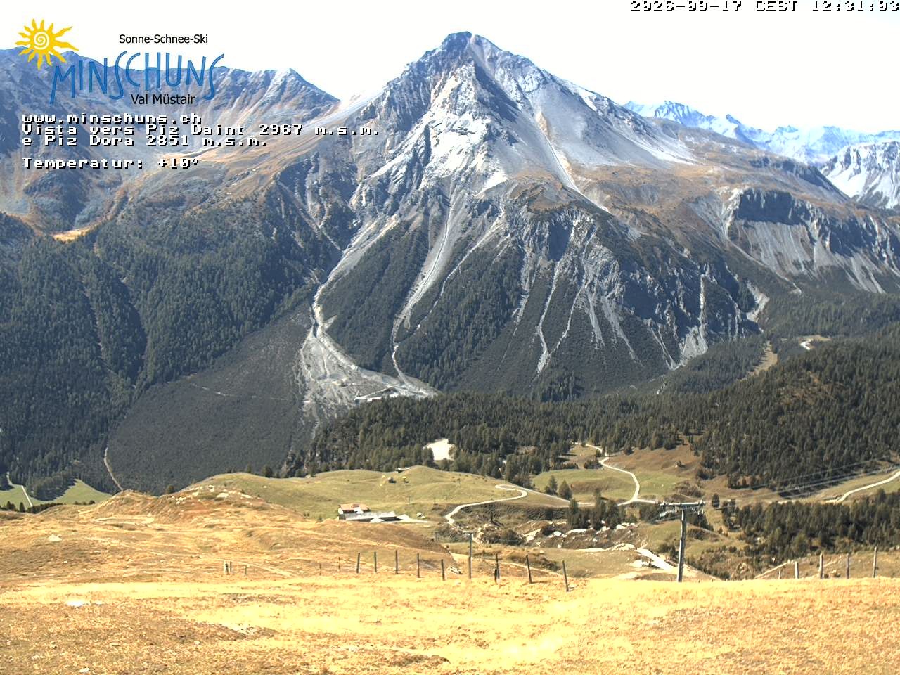 Archiv Foto Webcam Minschuns / Val Müstair