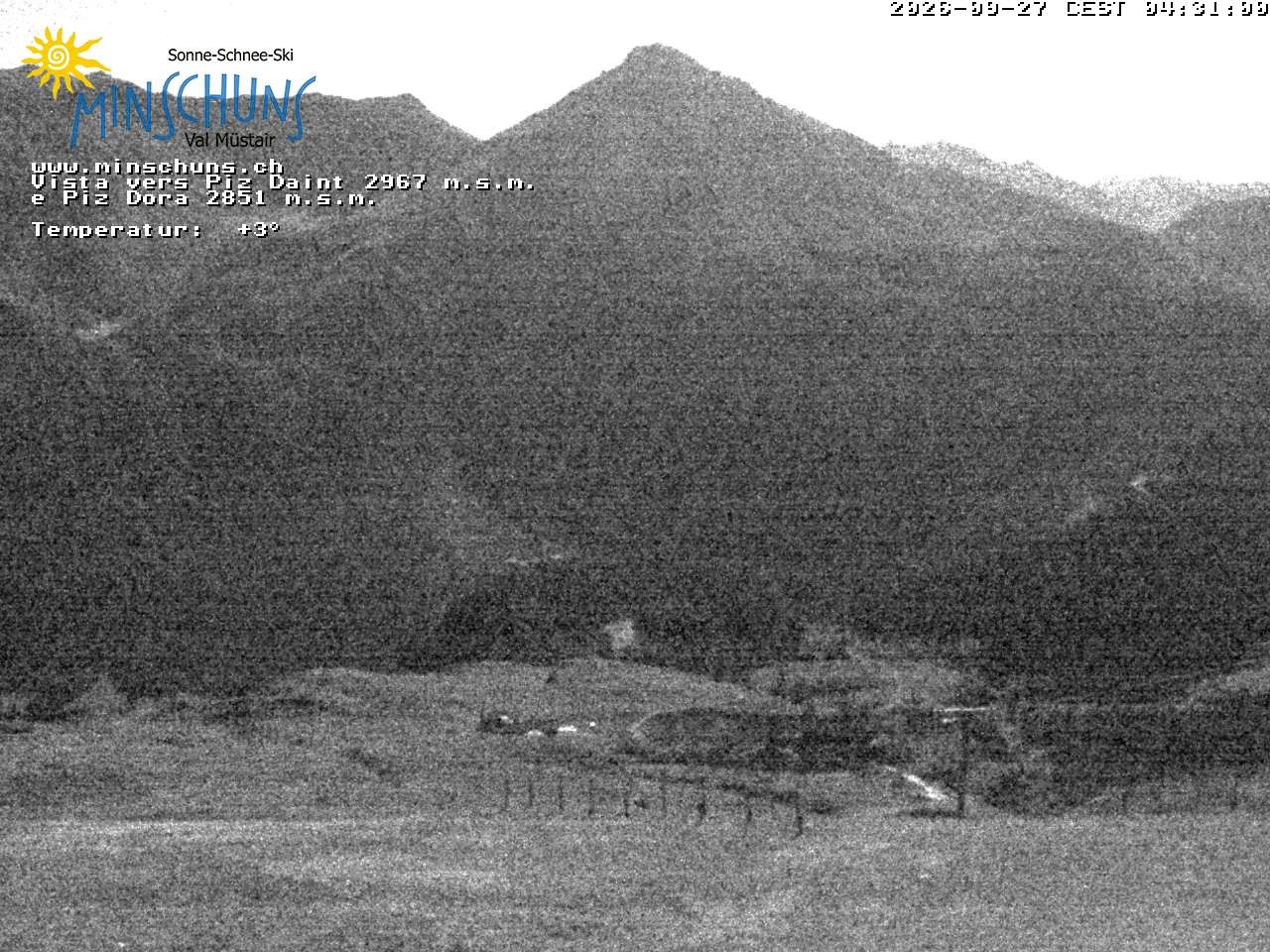 Archiv Foto Webcam Minschuns / Val Müstair