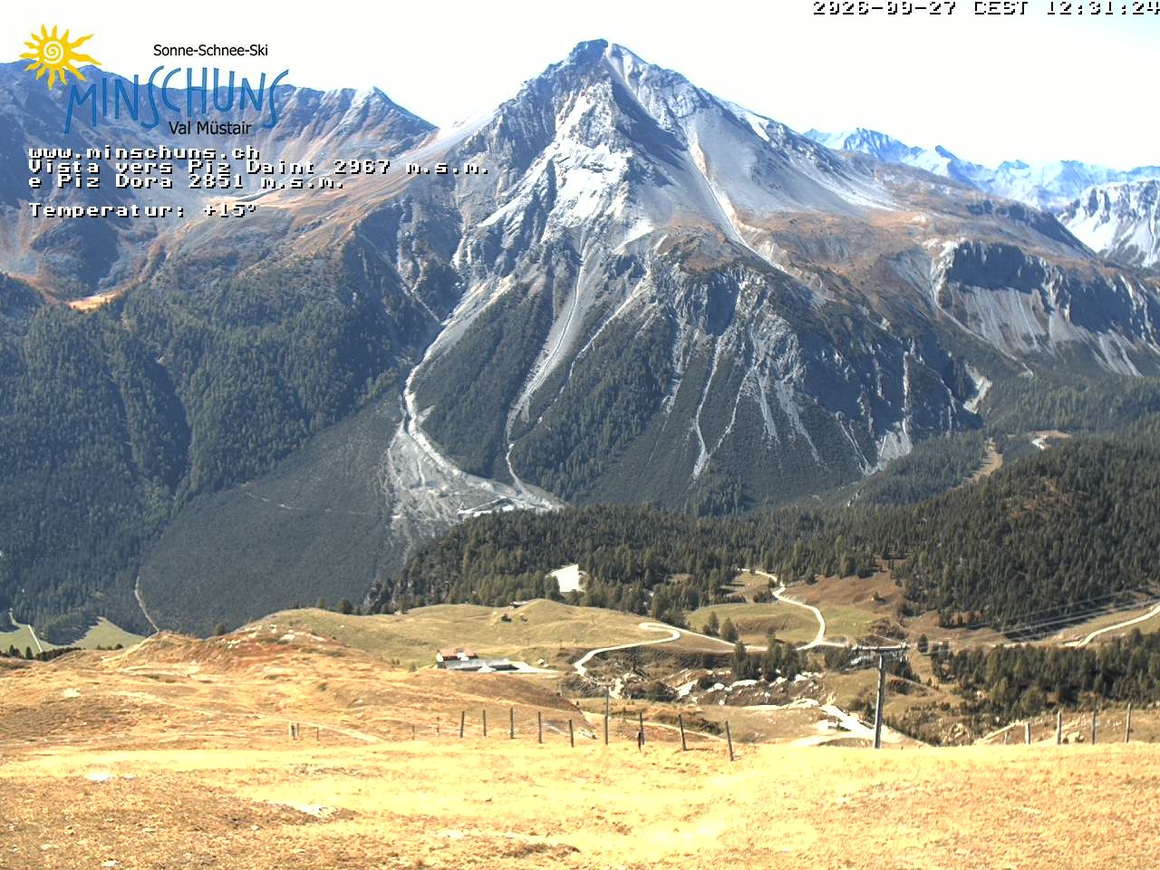 Archiv Foto Webcam Minschuns / Val Müstair