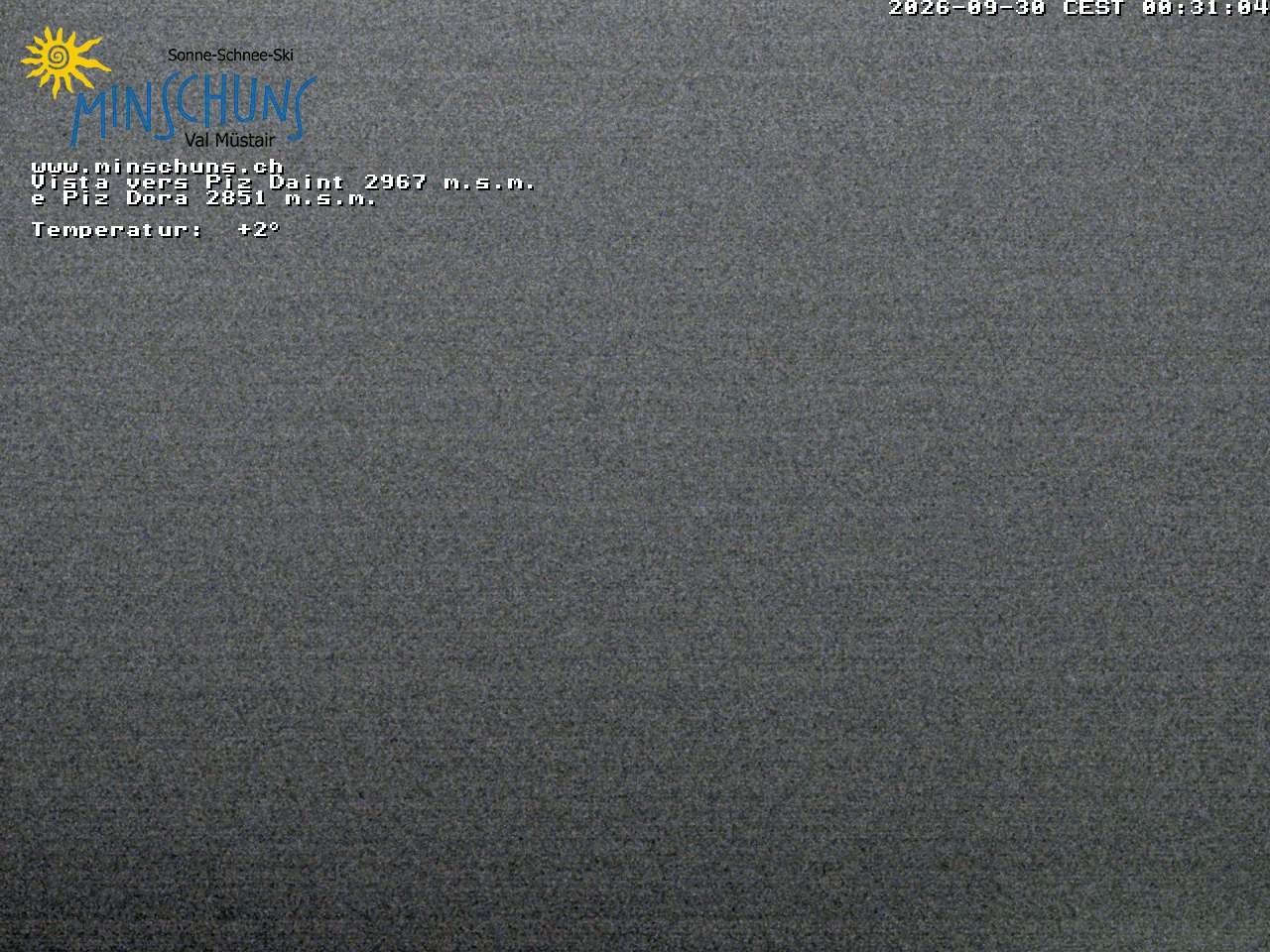 Archived image Webcam Minschuns / Val Müstair