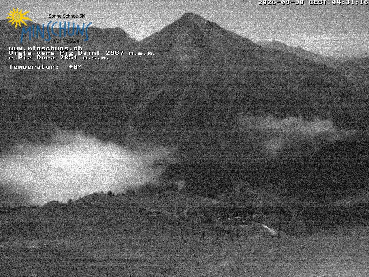 Archived image Webcam Minschuns / Val Müstair