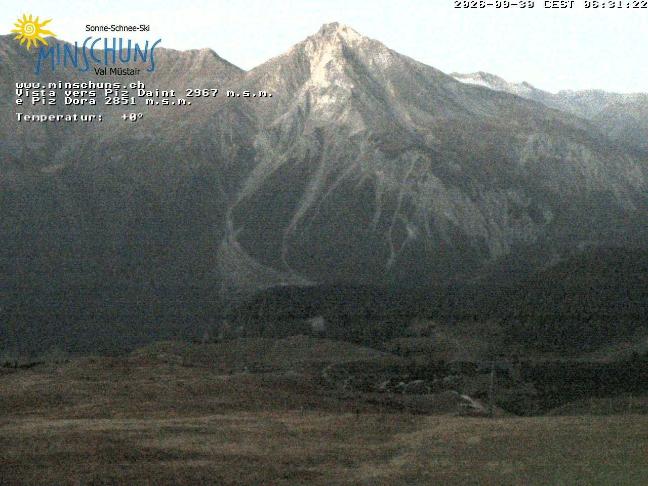 Archived image Webcam Minschuns / Val Müstair