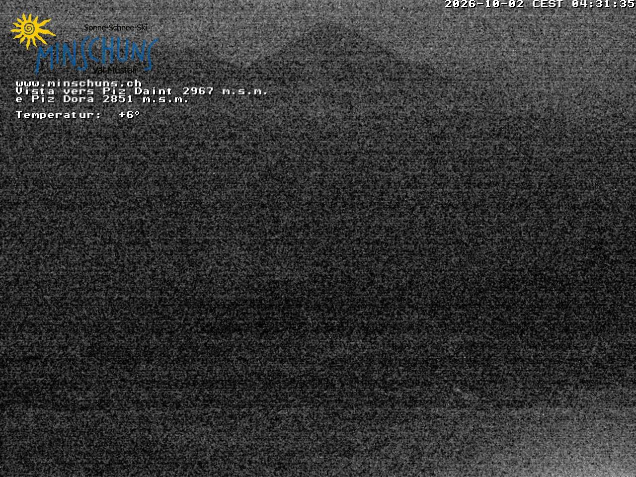 Archived image Webcam Minschuns / Val Müstair