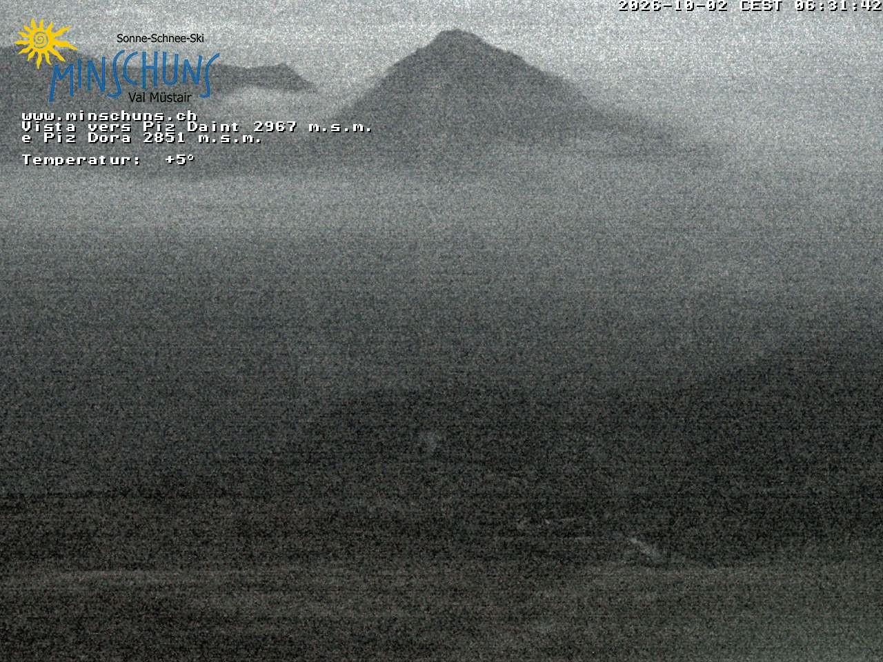 Archived image Webcam Minschuns / Val Müstair