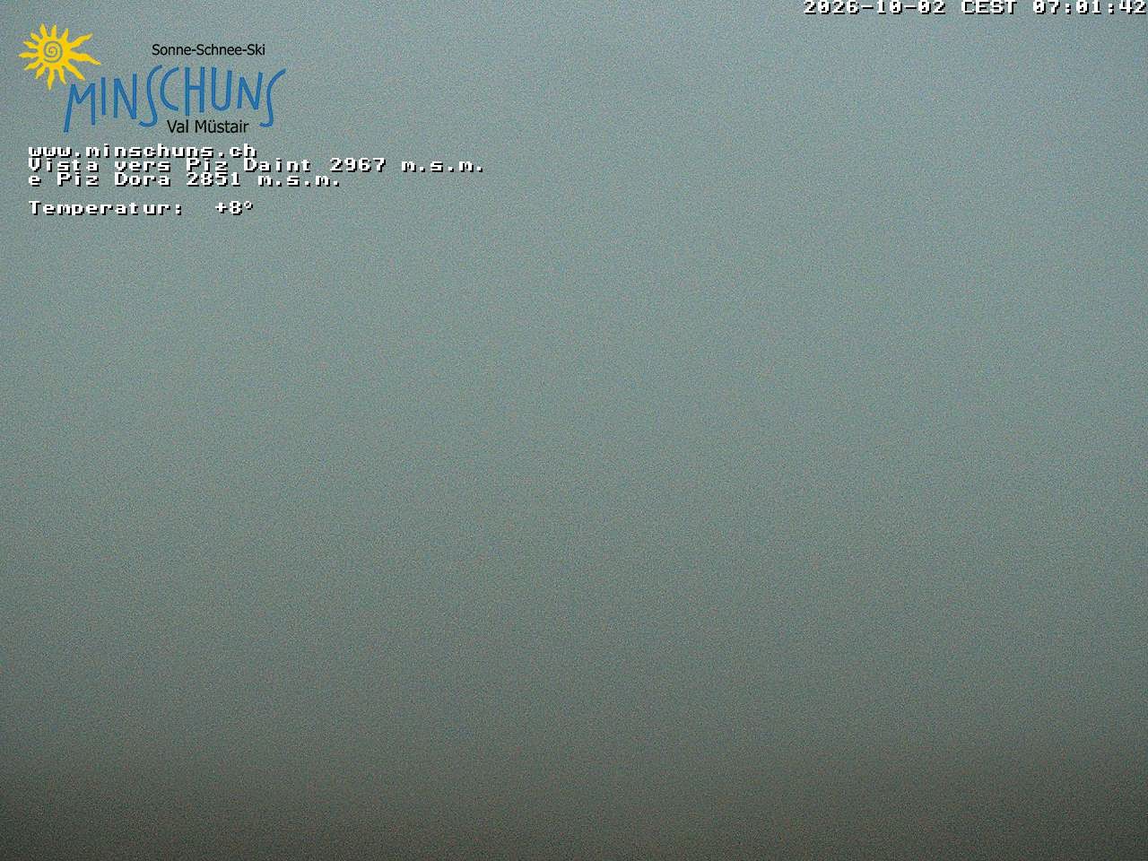 Archived image Webcam Minschuns / Val Müstair