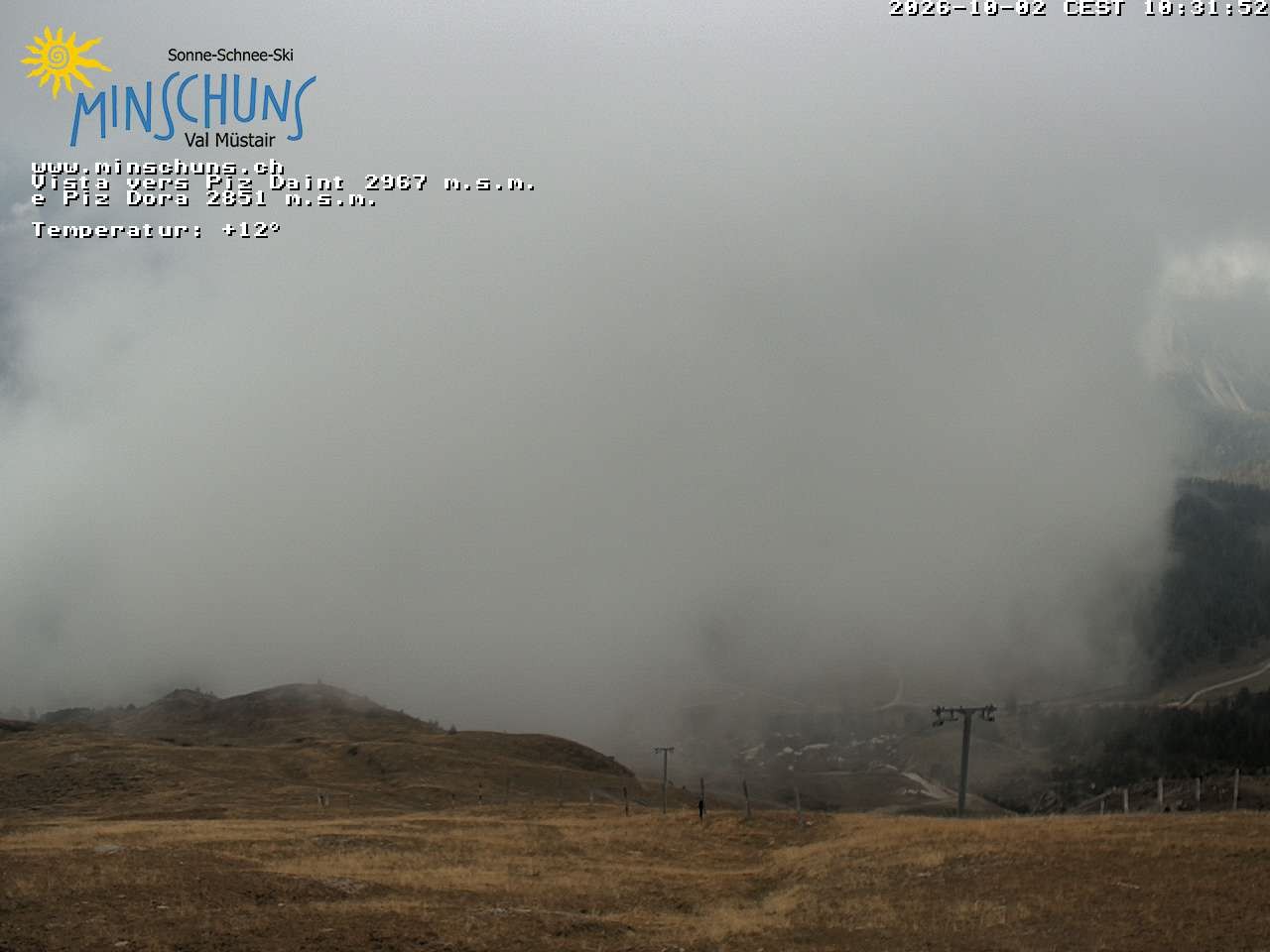 Archived image Webcam Minschuns / Val Müstair