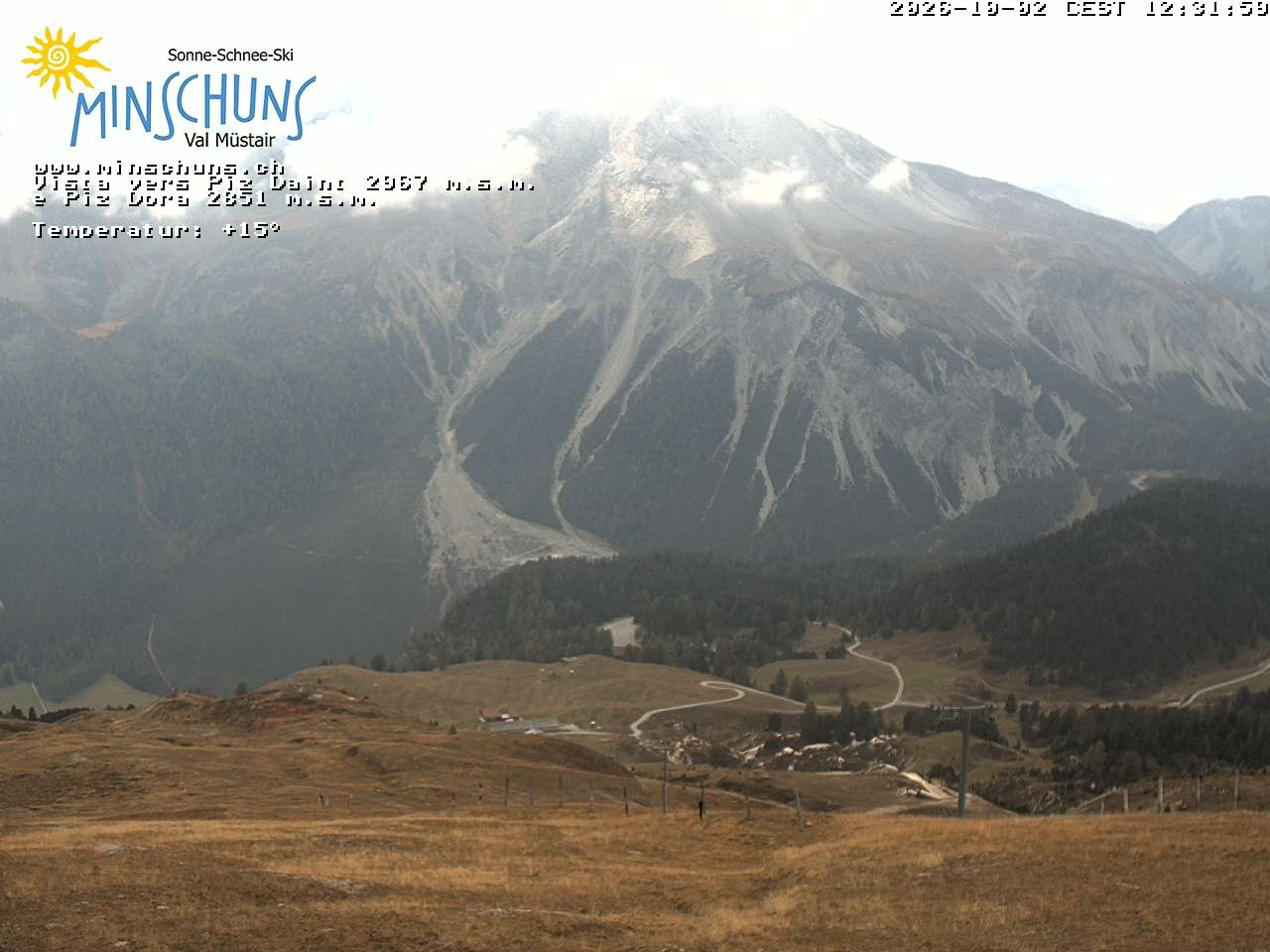 Archived image Webcam Minschuns / Val Müstair