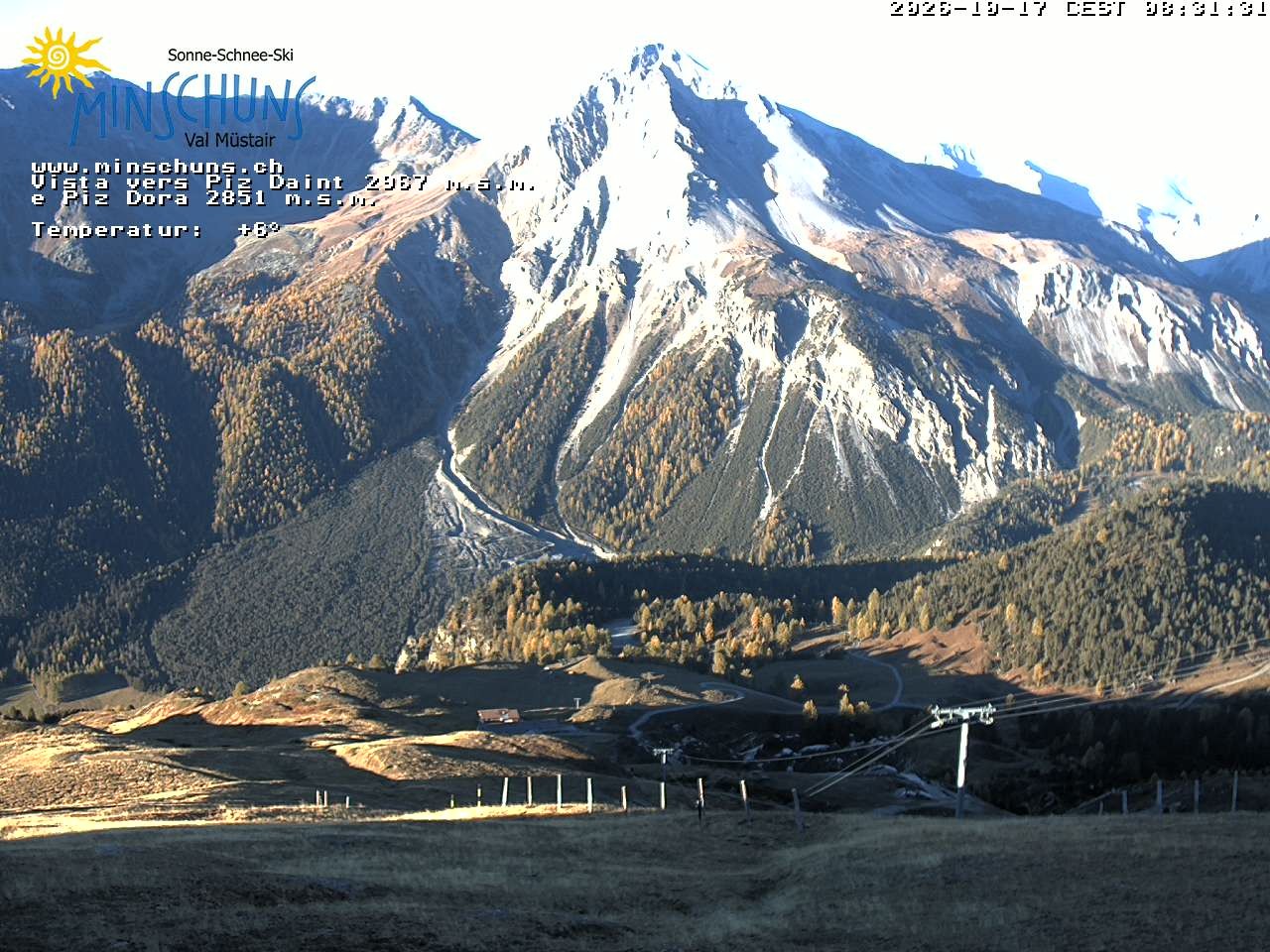 Archiv Foto Webcam Minschuns / Val Müstair