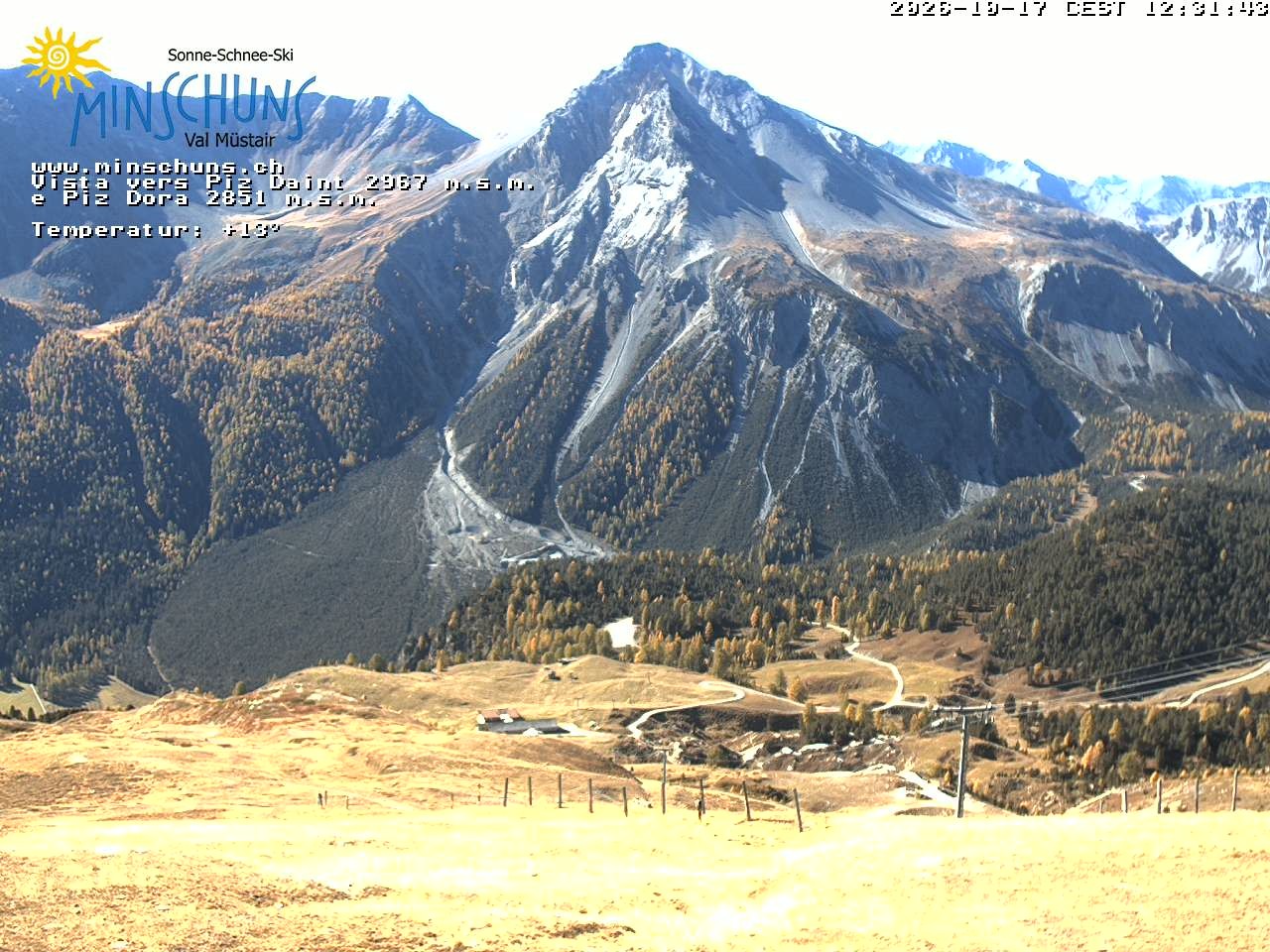 Archiv Foto Webcam Minschuns / Val Müstair