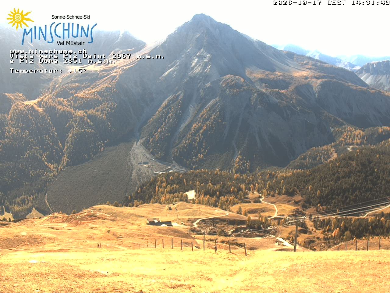 Archiv Foto Webcam Minschuns / Val Müstair