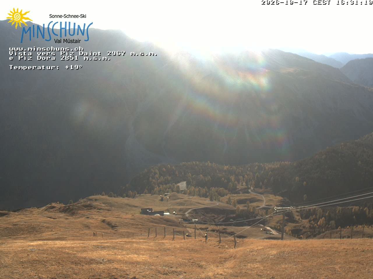 Archiv Foto Webcam Minschuns / Val Müstair