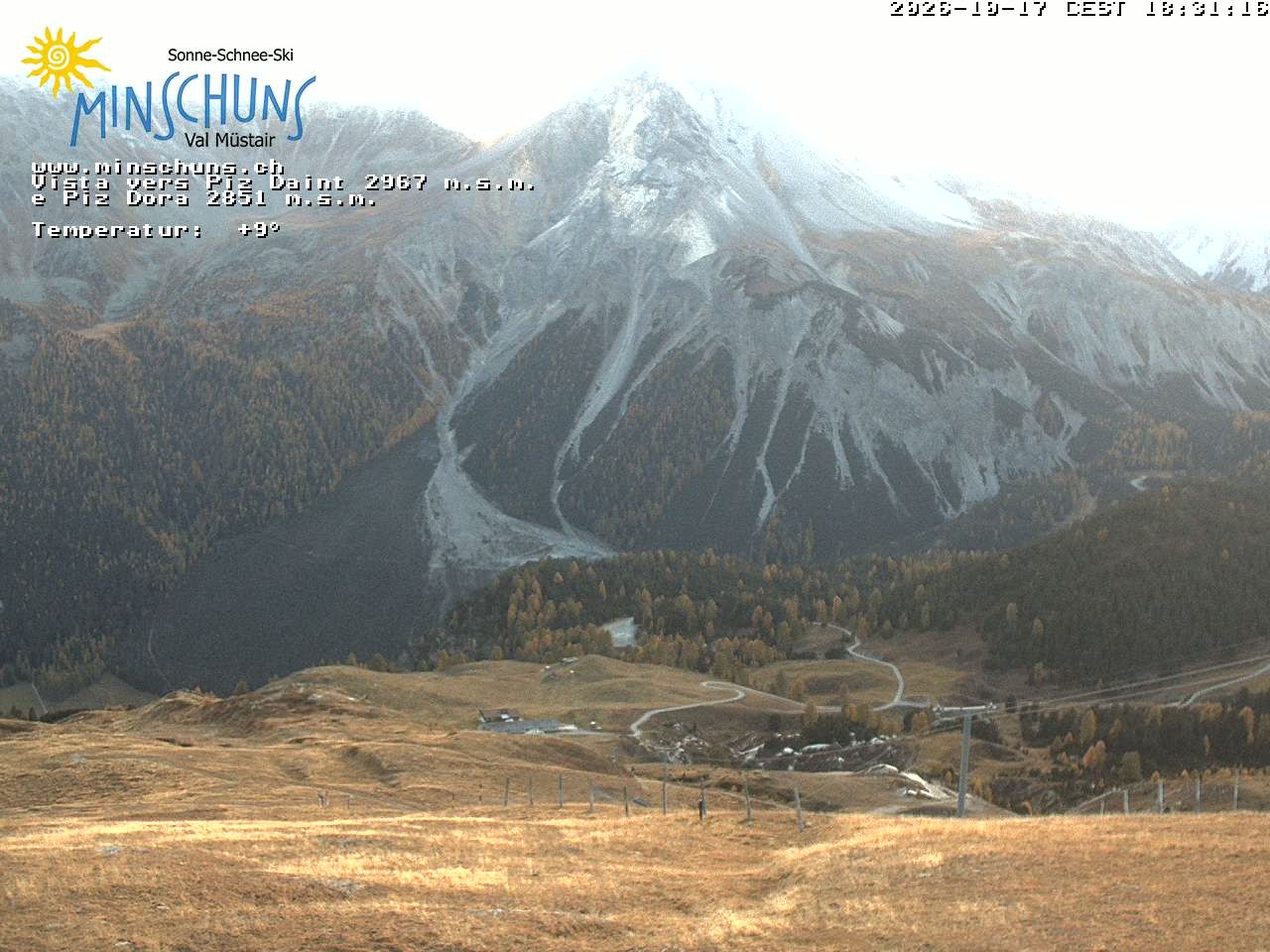 Archiv Foto Webcam Minschuns / Val Müstair