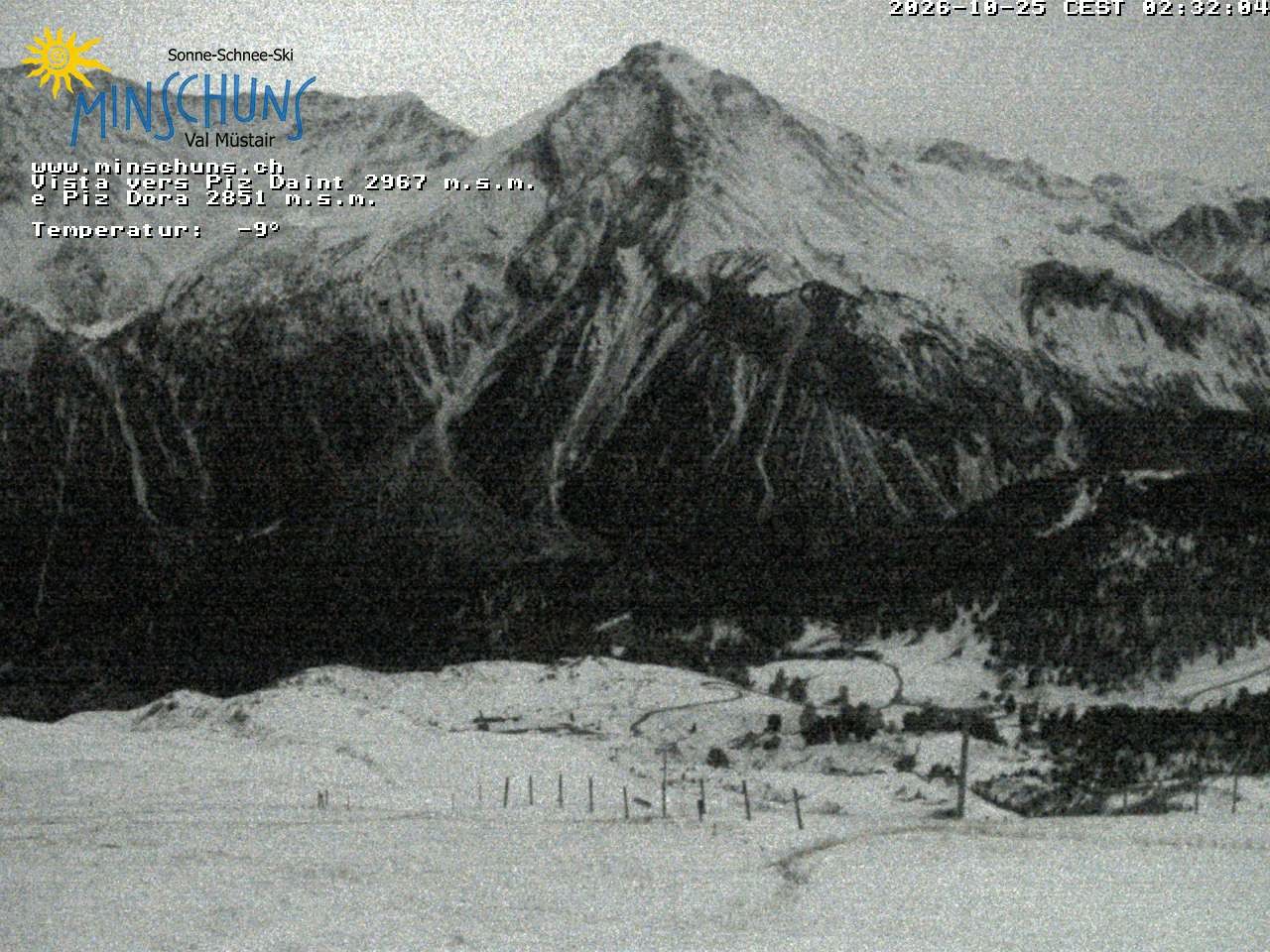 Archiv Foto Webcam Minschuns / Val Müstair