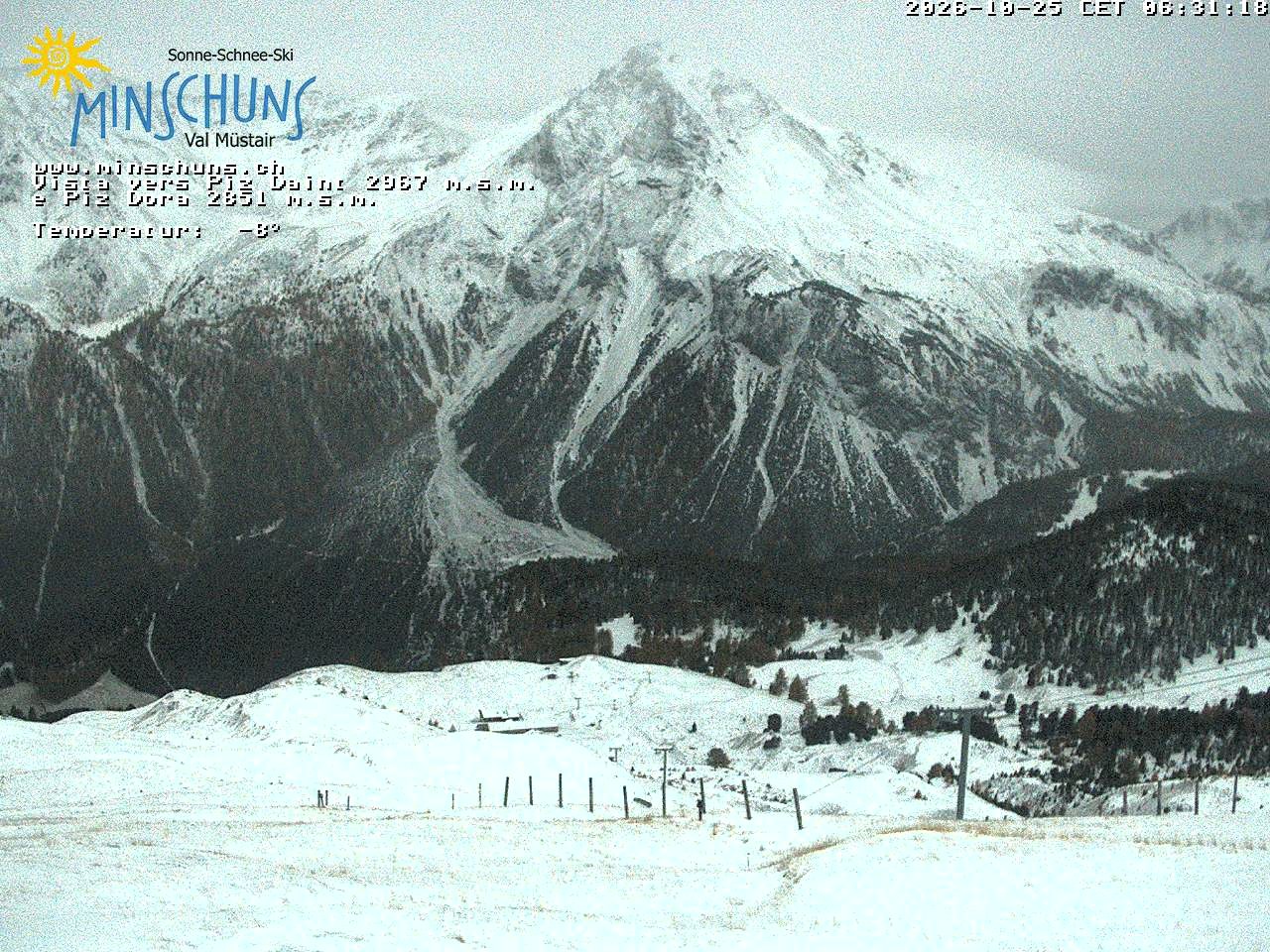 Archiv Foto Webcam Minschuns / Val Müstair