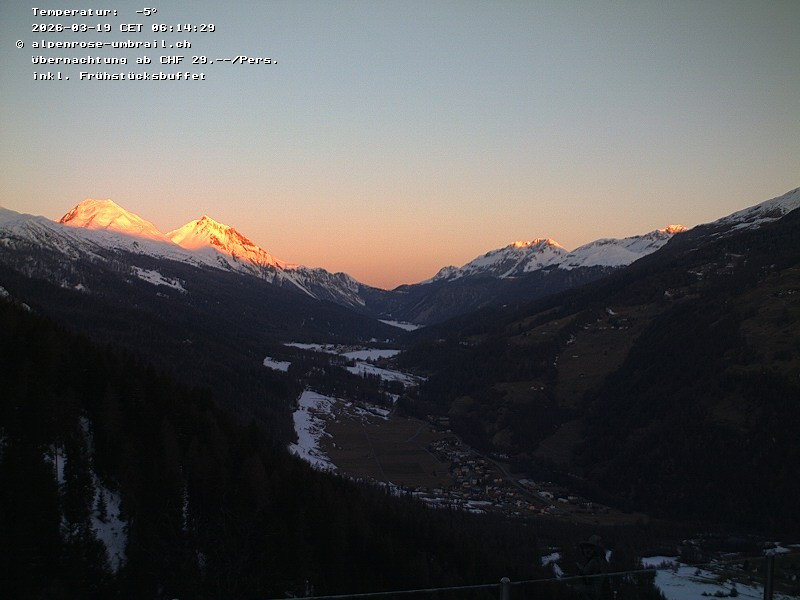 Archiv Foto Webcam Val Müstair / Umbrailpass