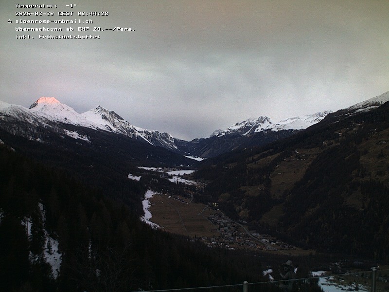 Archiv Foto Webcam Val Müstair / Umbrailpass