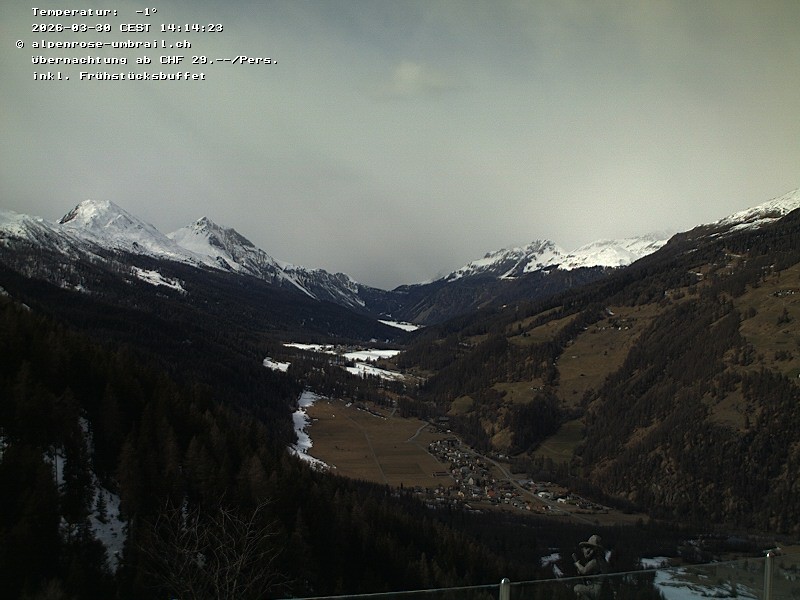 Archiv Foto Webcam Val Müstair / Umbrailpass