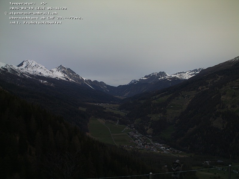 Archived image Webcam Val Müstair / Umbrail Pass