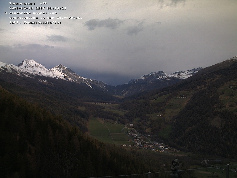 Archived image Webcam Val Müstair / Umbrail Pass