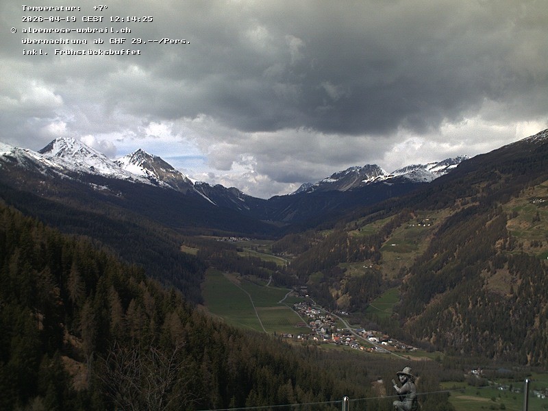 Archived image Webcam Val Müstair / Umbrail Pass