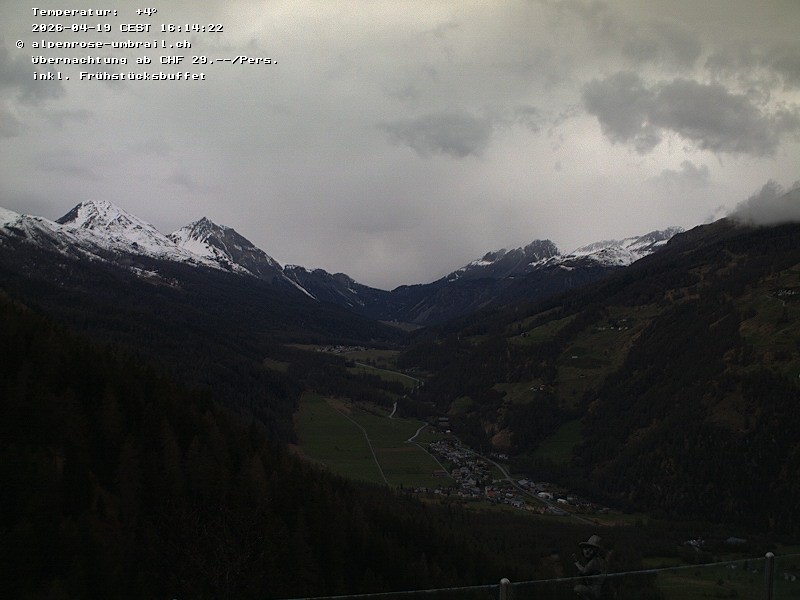Archived image Webcam Val Müstair / Umbrail Pass