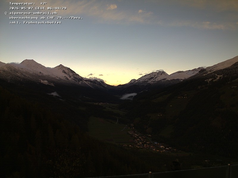 Archived image Webcam Val Müstair / Umbrail Pass