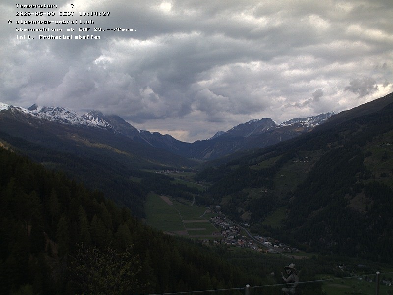 Archiv Foto Webcam Val Müstair / Umbrailpass