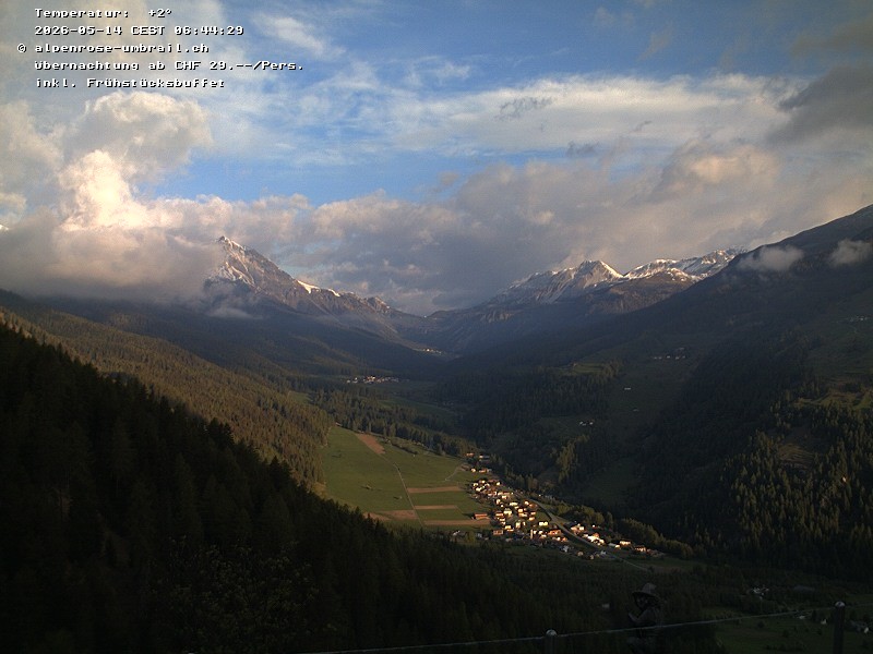 Archiv Foto Webcam Val Müstair / Umbrailpass