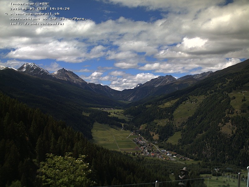 Archiv Foto Webcam Val Müstair / Umbrailpass