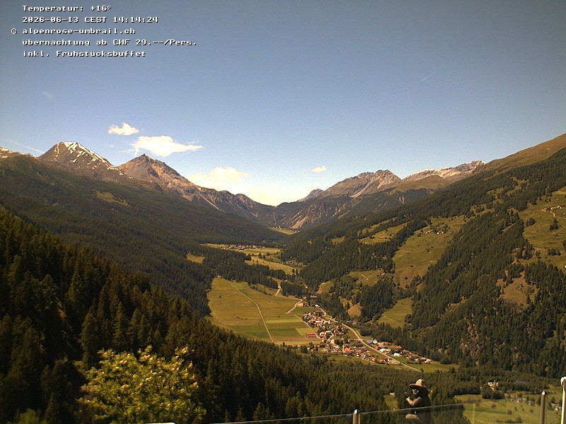 Archived image Webcam Val Müstair / Umbrail Pass