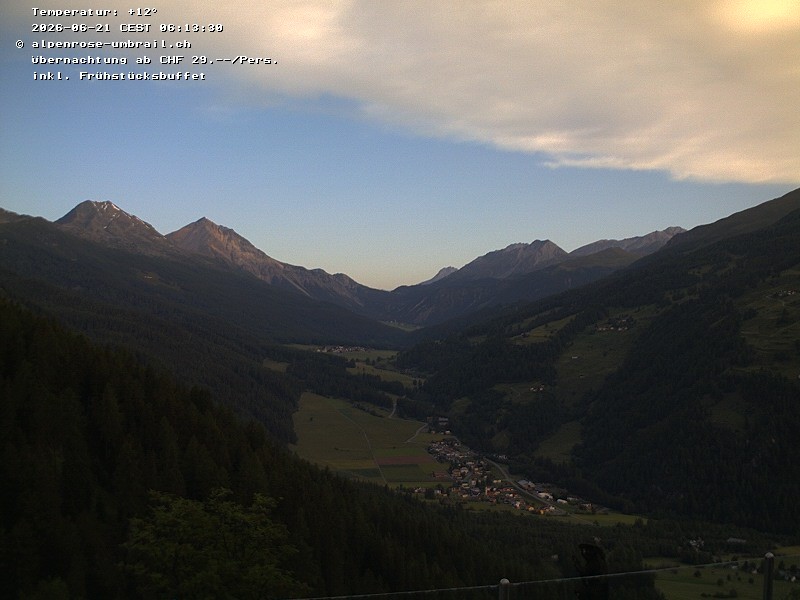 Archiv Foto Webcam Val Müstair / Umbrailpass