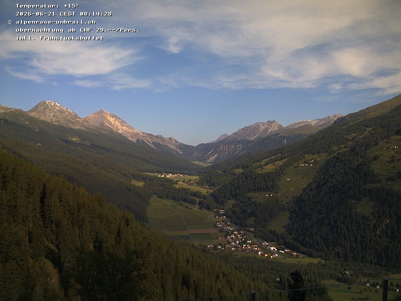 Archiv Foto Webcam Val Müstair / Umbrailpass