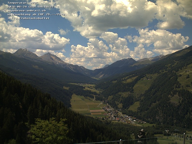 Archiv Foto Webcam Val Müstair / Umbrailpass