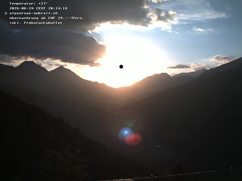Archived image Webcam Val Müstair / Umbrail Pass