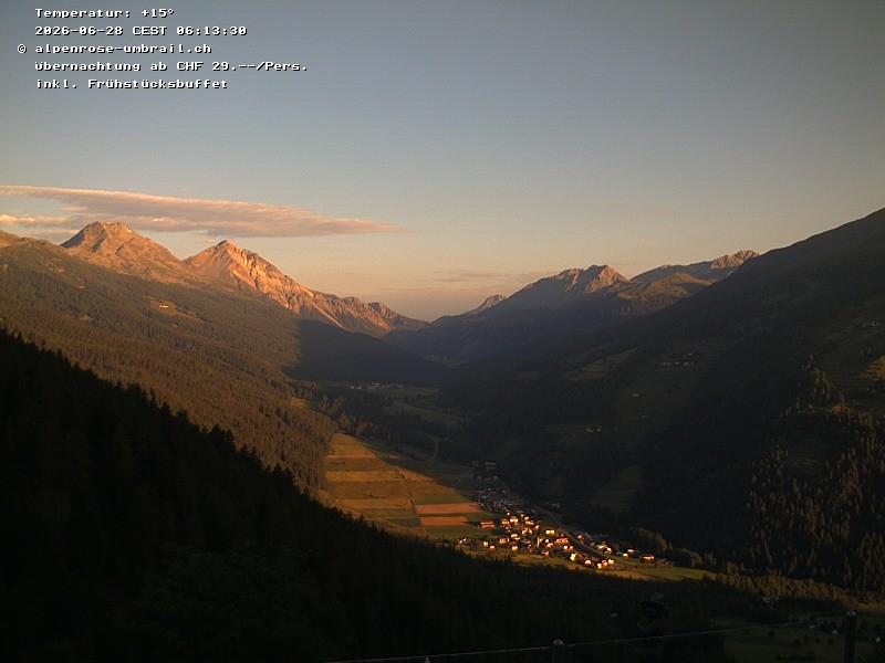 Archiv Foto Webcam Val Müstair / Umbrailpass