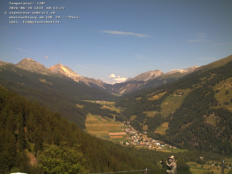 Archiv Foto Webcam Val Müstair / Umbrailpass