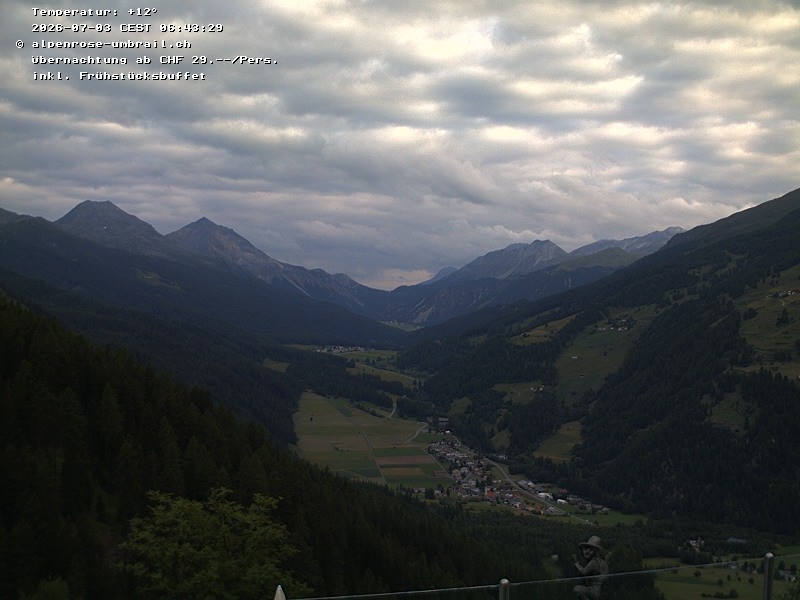 Archiv Foto Webcam Val Müstair / Umbrailpass