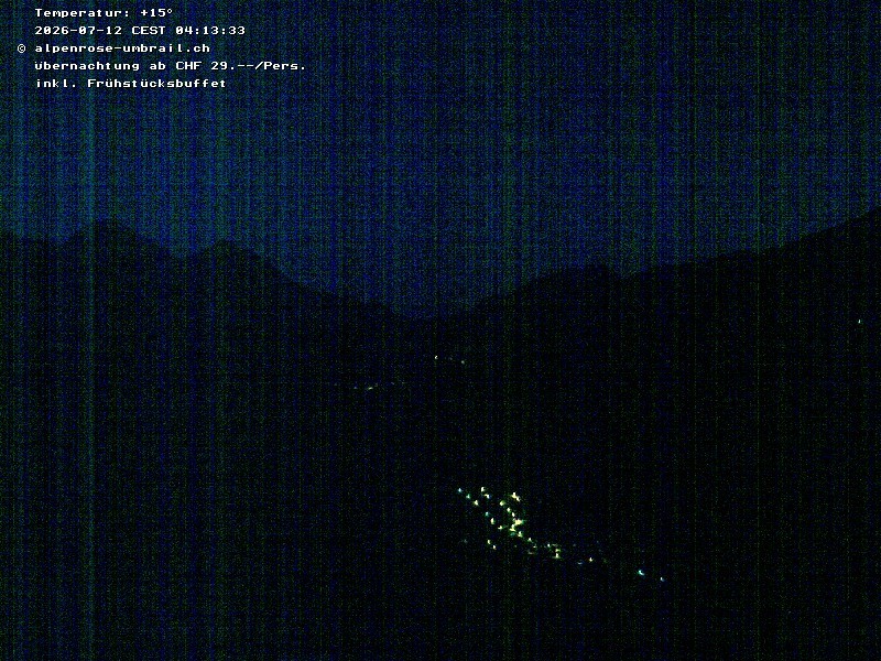 Archived image Webcam Val Müstair / Umbrail Pass