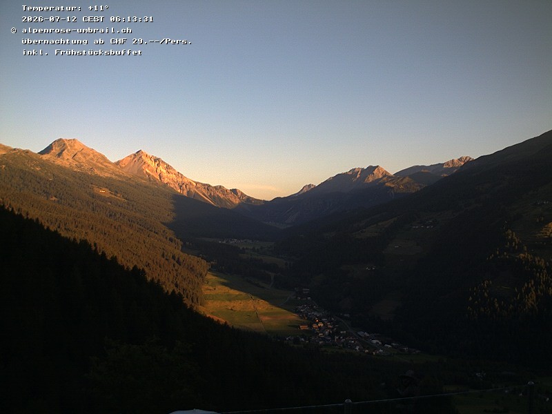 Archived image Webcam Val Müstair / Umbrail Pass