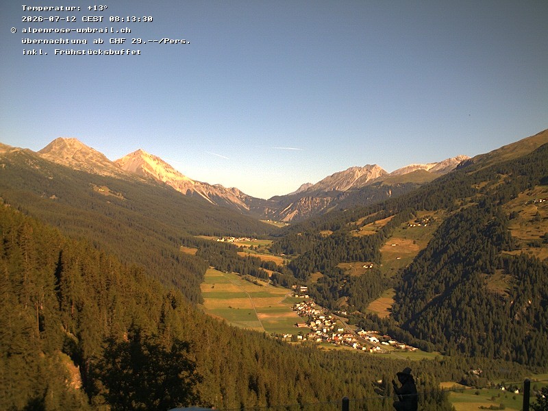 Archived image Webcam Val Müstair / Umbrail Pass