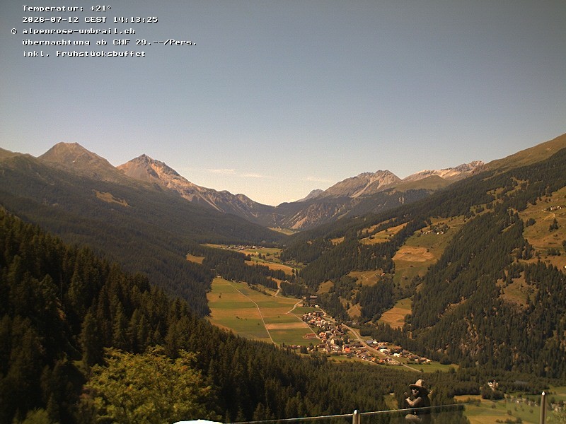 Archived image Webcam Val Müstair / Umbrail Pass