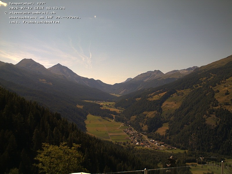 Archived image Webcam Val Müstair / Umbrail Pass