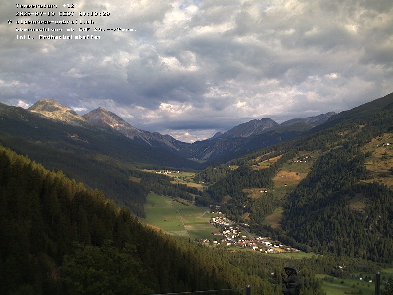 Archiv Foto Webcam Val Müstair / Umbrailpass