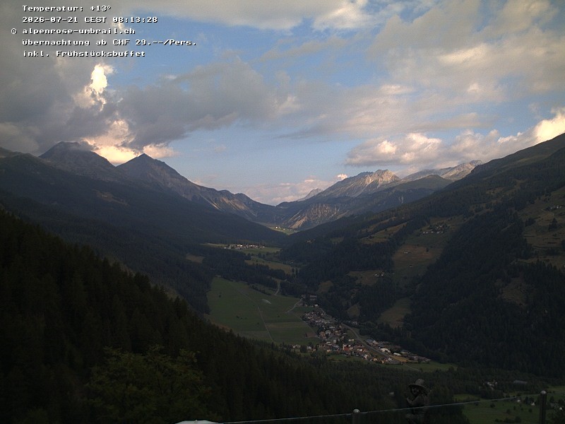 Archiv Foto Webcam Val Müstair / Umbrailpass