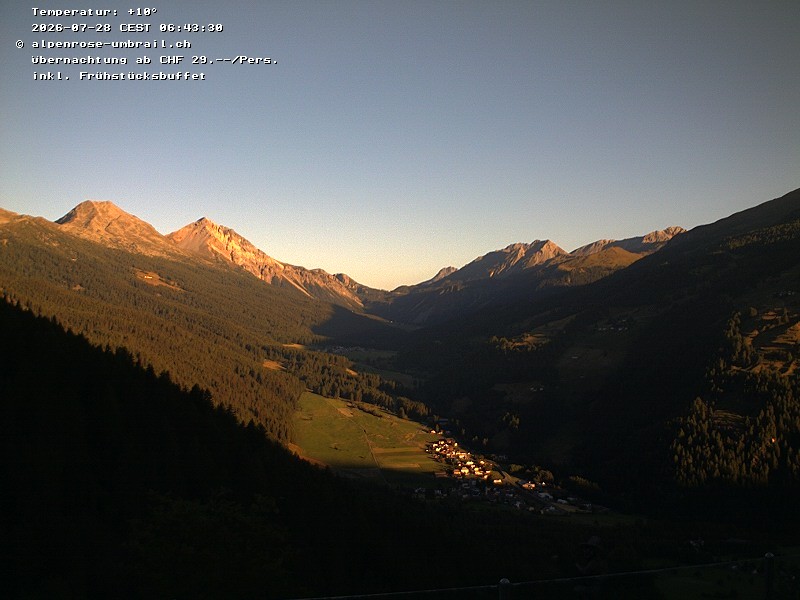 Archiv Foto Webcam Val Müstair / Umbrailpass