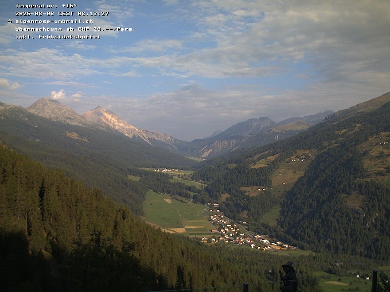 Archiv Foto Webcam Val Müstair / Umbrailpass