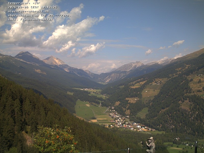 Archiv Foto Webcam Val Müstair / Umbrailpass