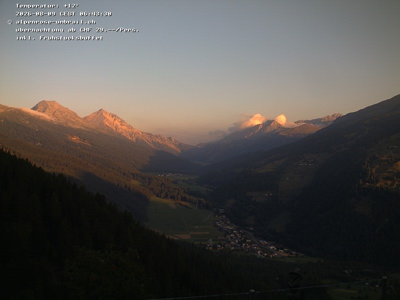 Archiv Foto Webcam Val Müstair / Umbrailpass