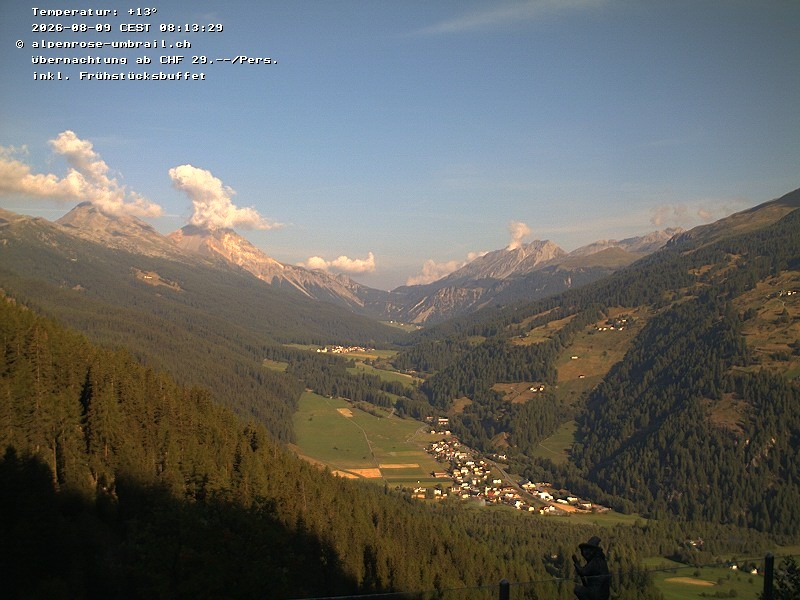 Archiv Foto Webcam Val Müstair / Umbrailpass